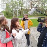 Elever indspiller film